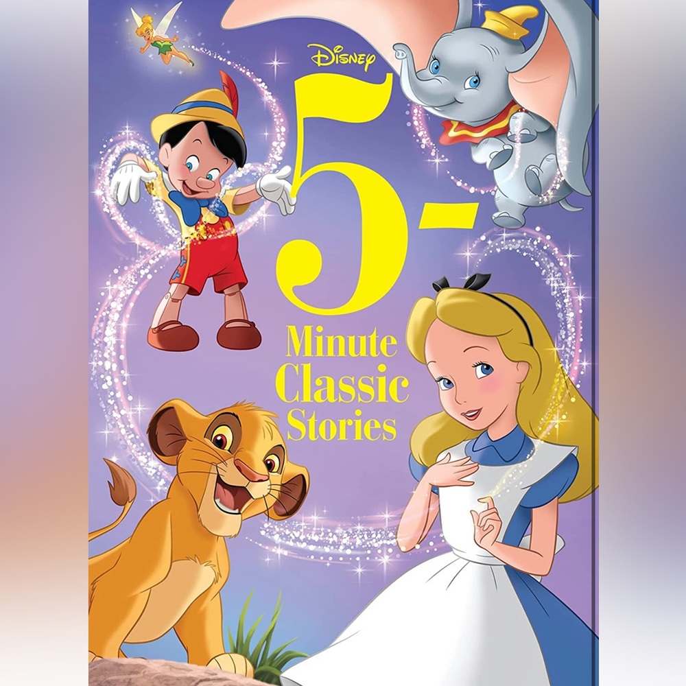 Disney 5-Minute Classic Stories Hardcover Book